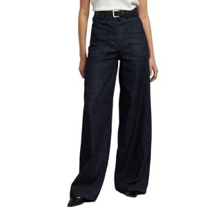 The Frankie Shop- NYC favorite - Mar High Waisted
Denim Pant - Dark Indigo US2